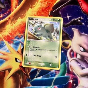 Pokémon Bulbasaur ex crystal guardians card 2006